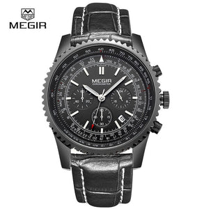 Megir casual brand men's quartz watches
