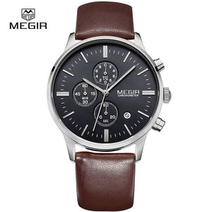 Megir Quartz Watches Men