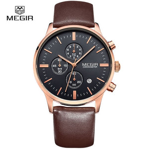 Megir Quartz Watches Men