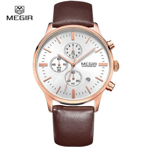 Megir Quartz Watches Men