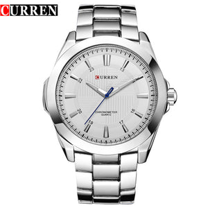 CURREN Simple Dial Classic Business Men Watchbre