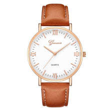 Load image into Gallery viewer, Quartz Men Watch Leather Sport Watches