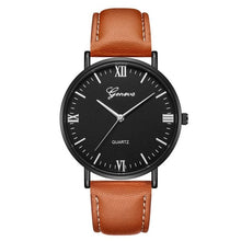 Load image into Gallery viewer, Quartz Men Watch Leather Sport Watches