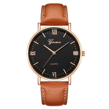 Load image into Gallery viewer, Quartz Men Watch Leather Sport Watches