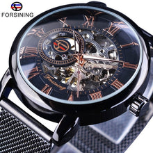 Load image into Gallery viewer, Forsining  Skeleton Sport Mechanical Watch