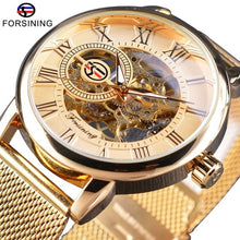 Load image into Gallery viewer, Forsining  Skeleton Sport Mechanical Watch