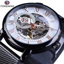 Load image into Gallery viewer, Forsining  Skeleton Sport Mechanical Watch