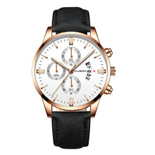 Load image into Gallery viewer, Man Crystal Quartz Wrist Watch