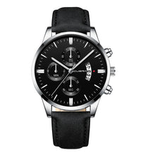 Load image into Gallery viewer, Man Crystal Quartz Wrist Watch