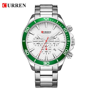 Mens Watches  CURREN Chronograph and Date