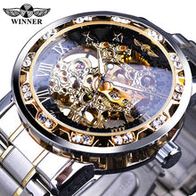 Load image into Gallery viewer, Skeleton Mens Mechanical Wristwatches