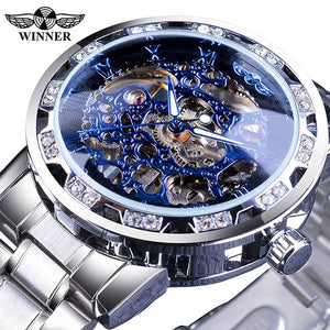 Skeleton Mens Mechanical Wristwatches