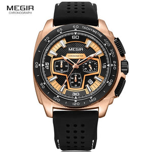 MEGIR Men's Sportz Chronograph Quartz Watches